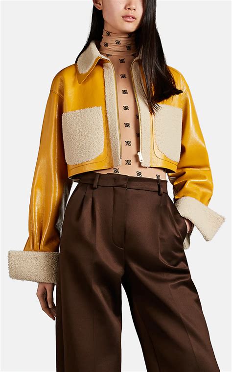 fendi women's cropped jackets.